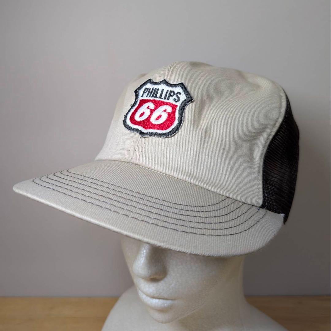 USA製70s PHILLIPS 66 キャップ 企業ロゴ USA製70s PHILLIPS 66