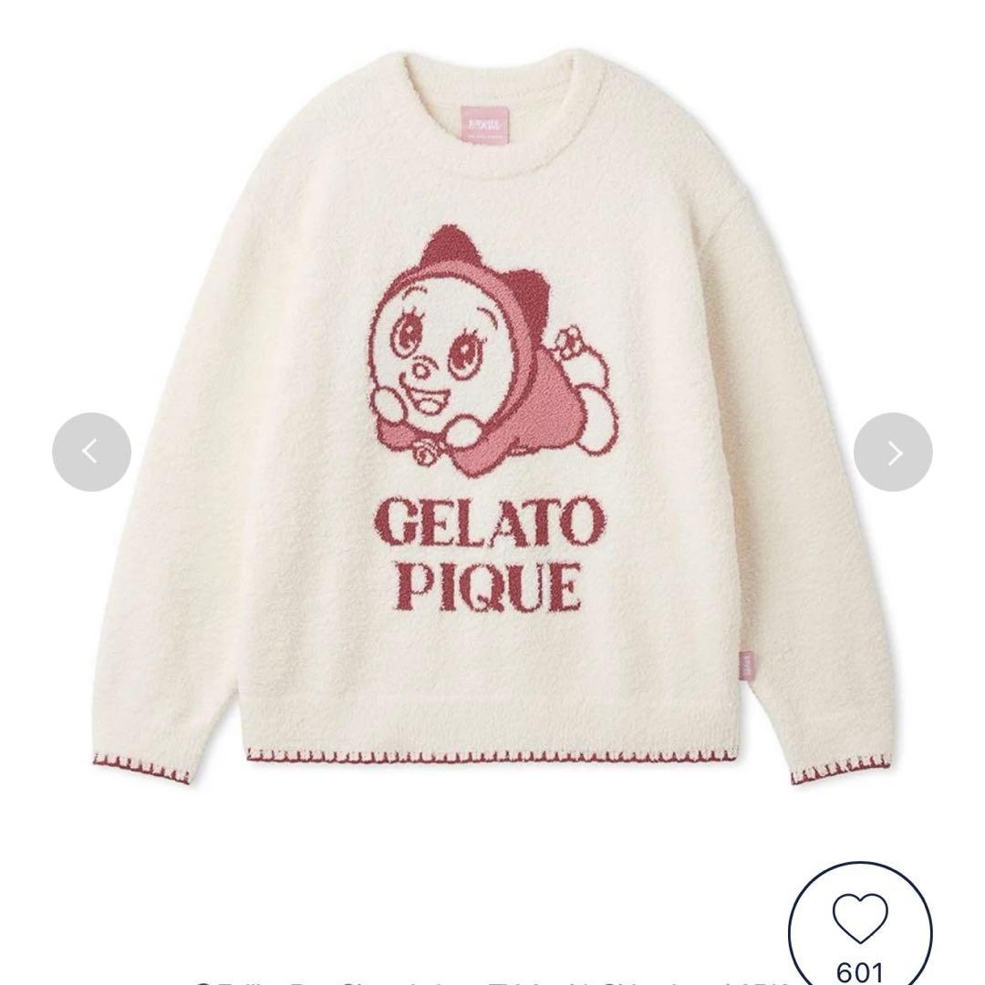 ジェラートピケ　ドラえもん　ベビモコジャガードプルオーバー&ロングパンツ　セット