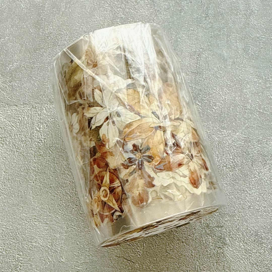 壹洱原创《琥珀流光》海外マスキングテープ　マステ 【2371】