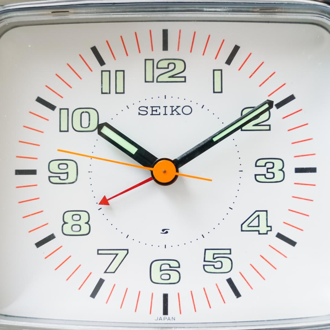 70-80's SEIKO ヴィンテージ 置き時計 スペースエイジ レトロポップ