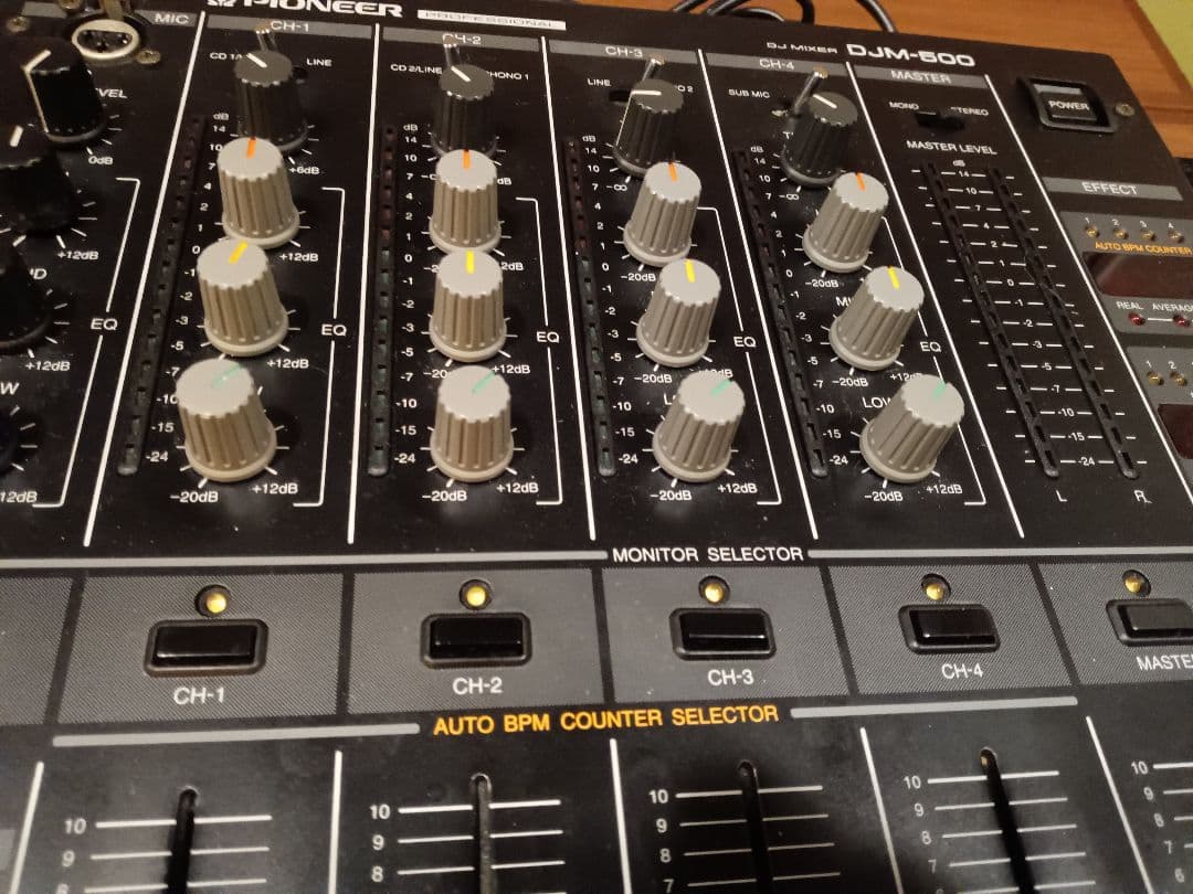 名機!!○抜群音質○Pioneer DJM-500○動作品○