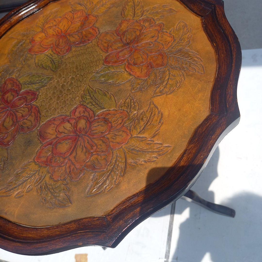 イタリア サイドテーブル ワインテーブル アンティーク イタリア製