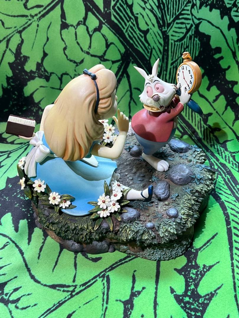 ディズニー アリス＆白うさぎ レア 希少 Markrita 不思議の国のアリス