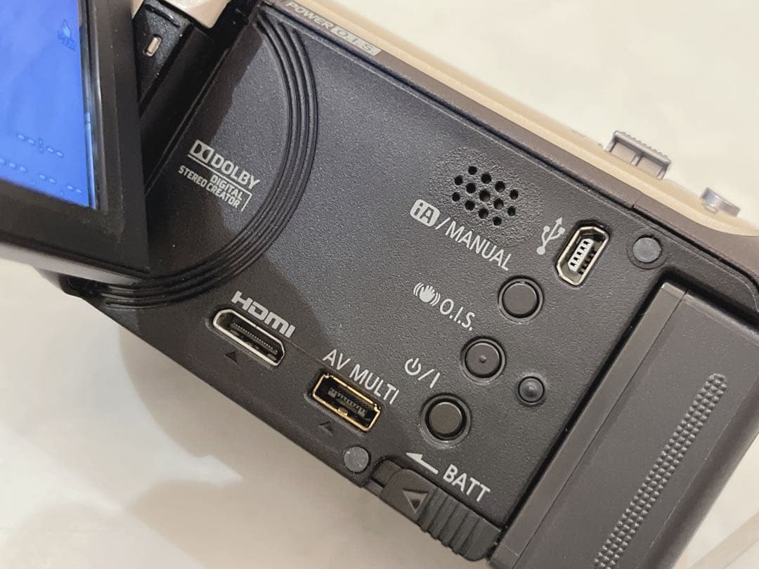 動作品 Panasonic パナソニック HDC-TM45 ビデオカメラ 箱付き