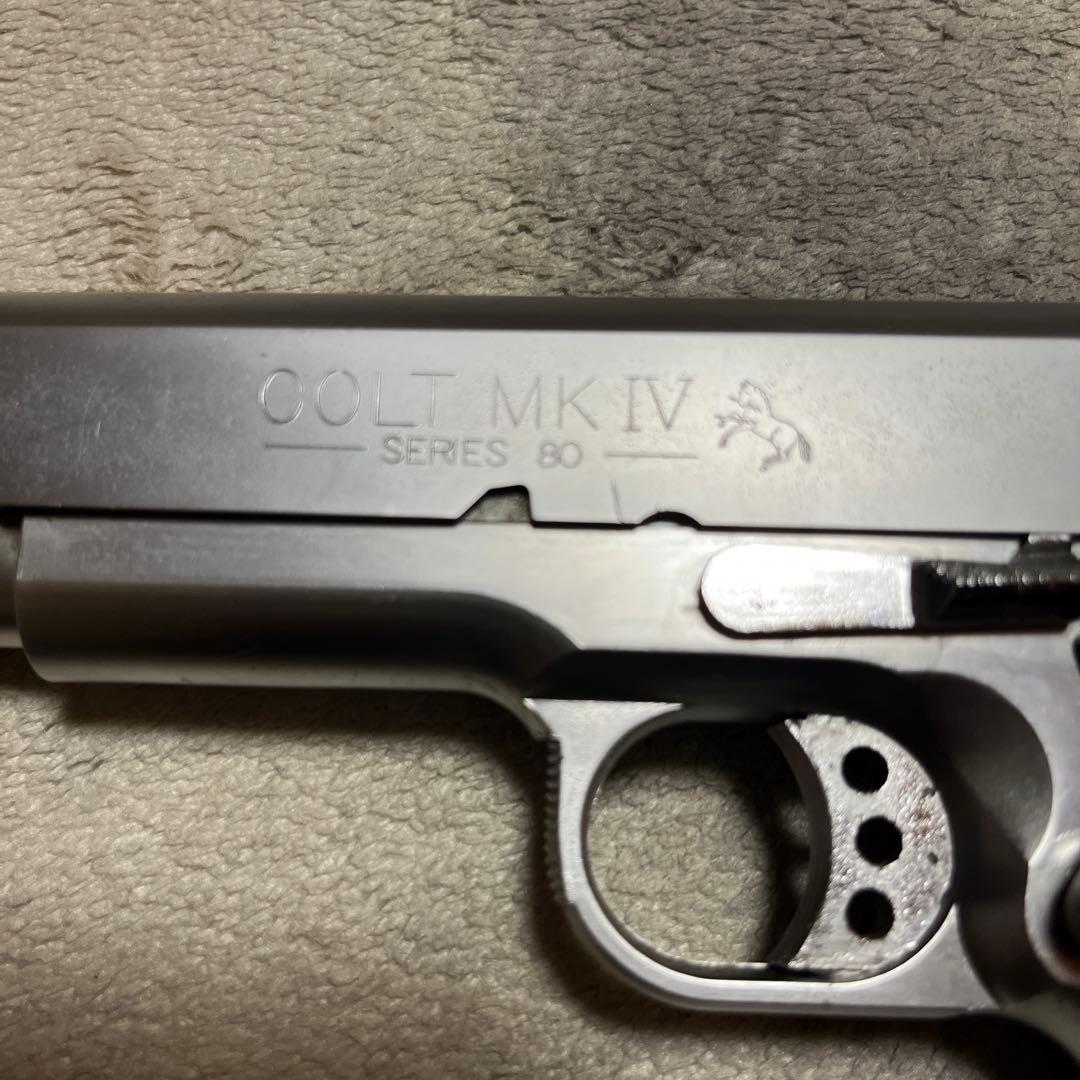 MGCガスガン コルトMK IV SERIES 80ウッドグリップ