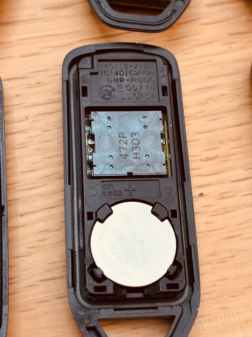 5個まとめ　ホンダ　キー レス JF3 JF4 NBOX 007-AE0250