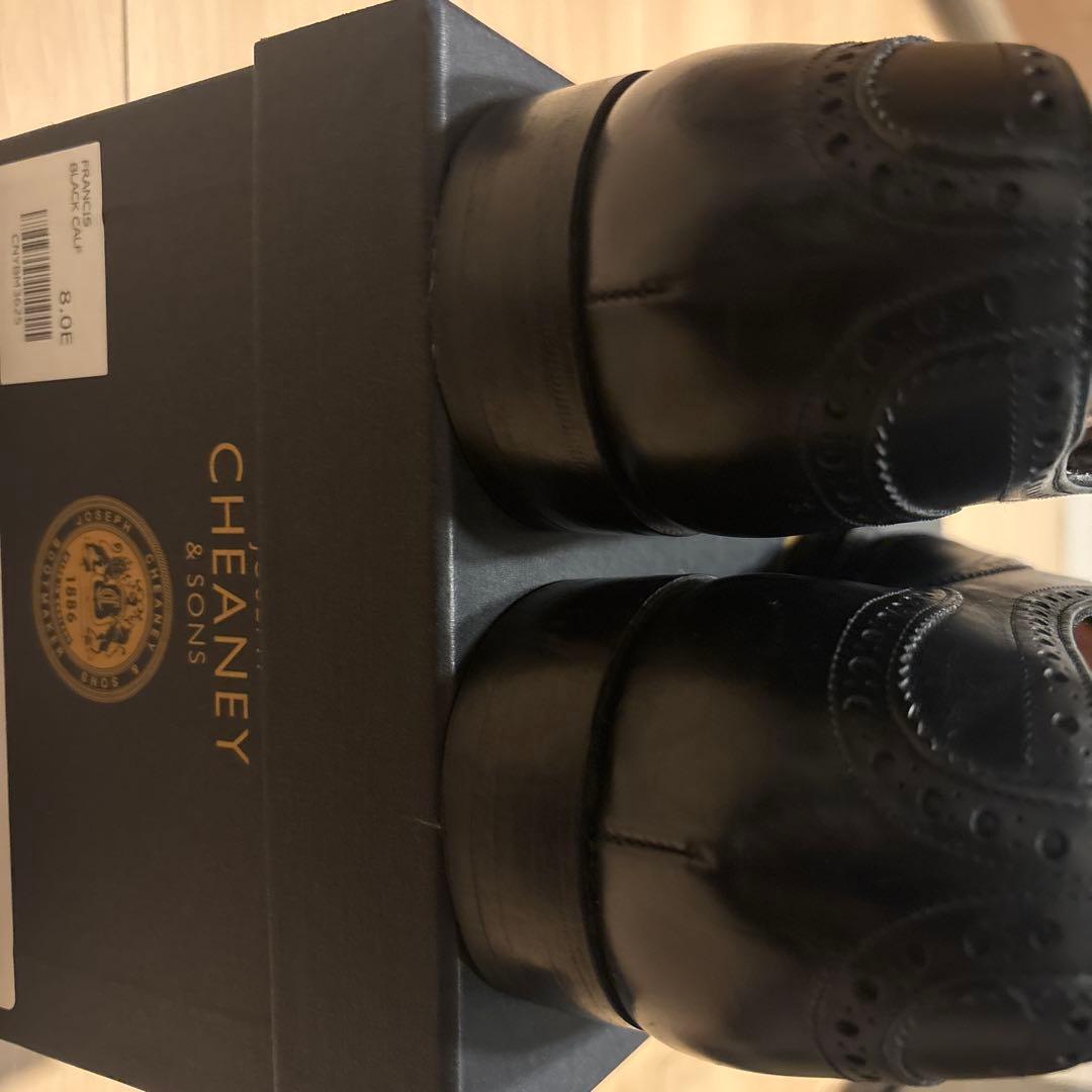 ジョセフチーニーアンドサンズ フランシス8 黒