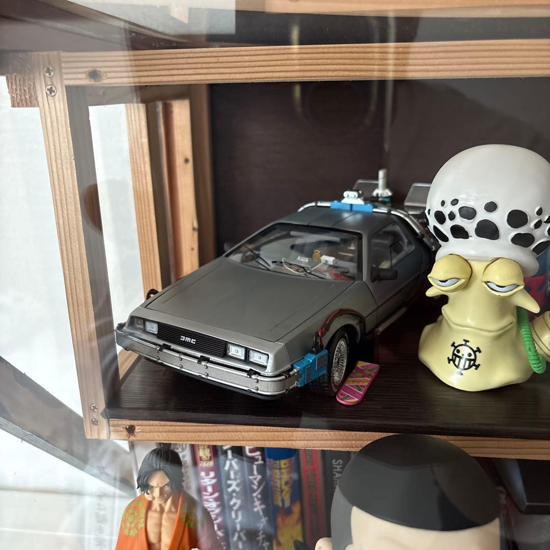 デロリアン　フィギュア　金属製　即発送
