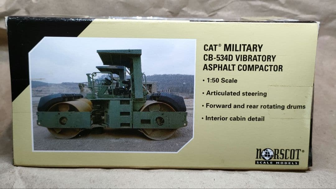 CAT CB-534D バイブレータアスファルトコンパクター 1:50