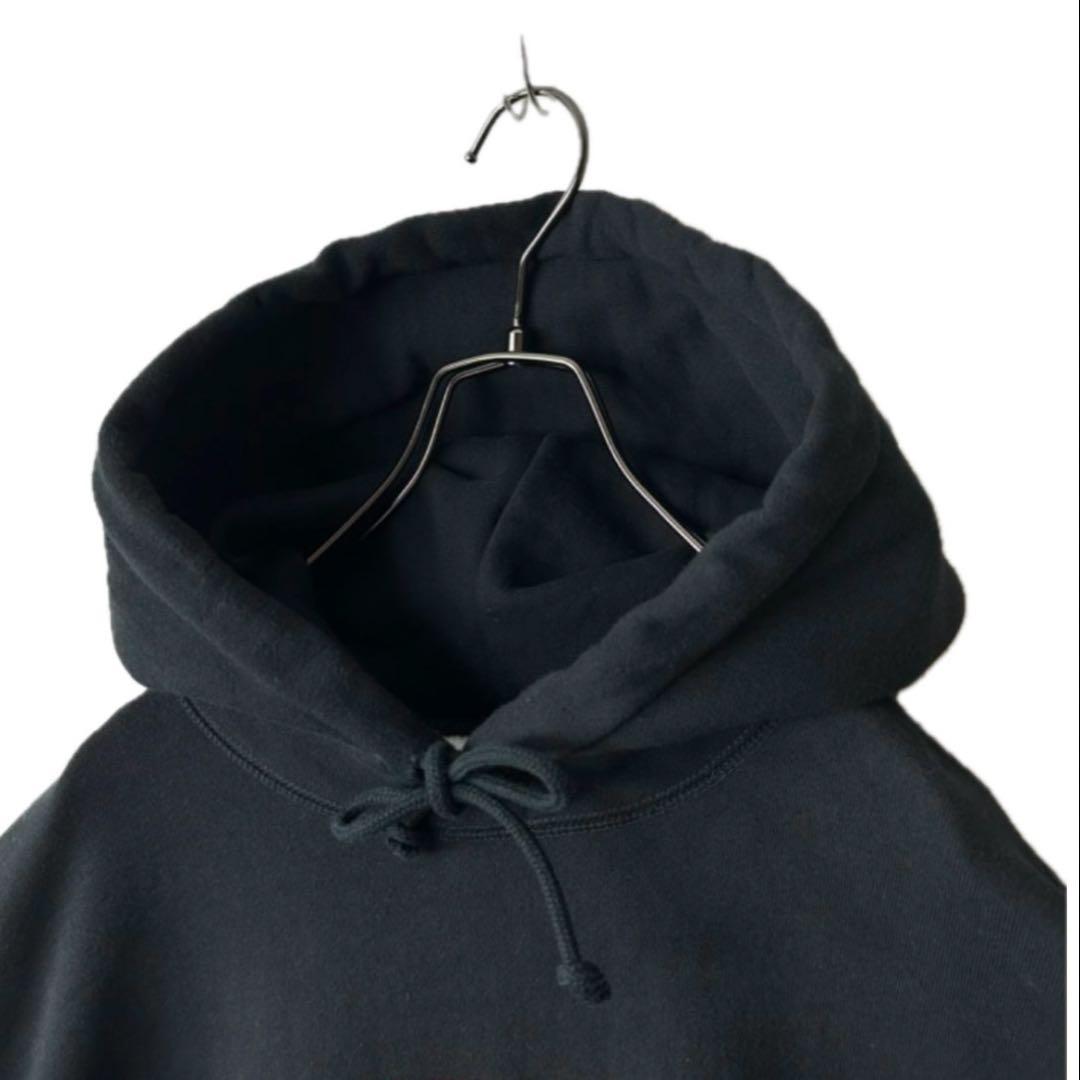 【激レア】ブラックアイパッチ 取扱注意 パーカー L 黒 ブラック 刺繍 赤 白