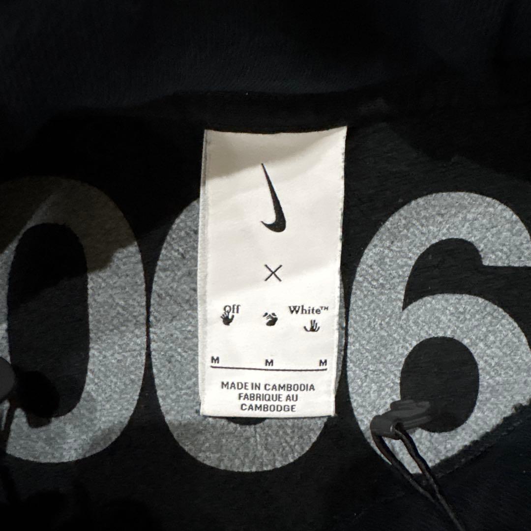 Nike OFF-WHITE ナイキ オフホワイト　パーカー　Mサイズ