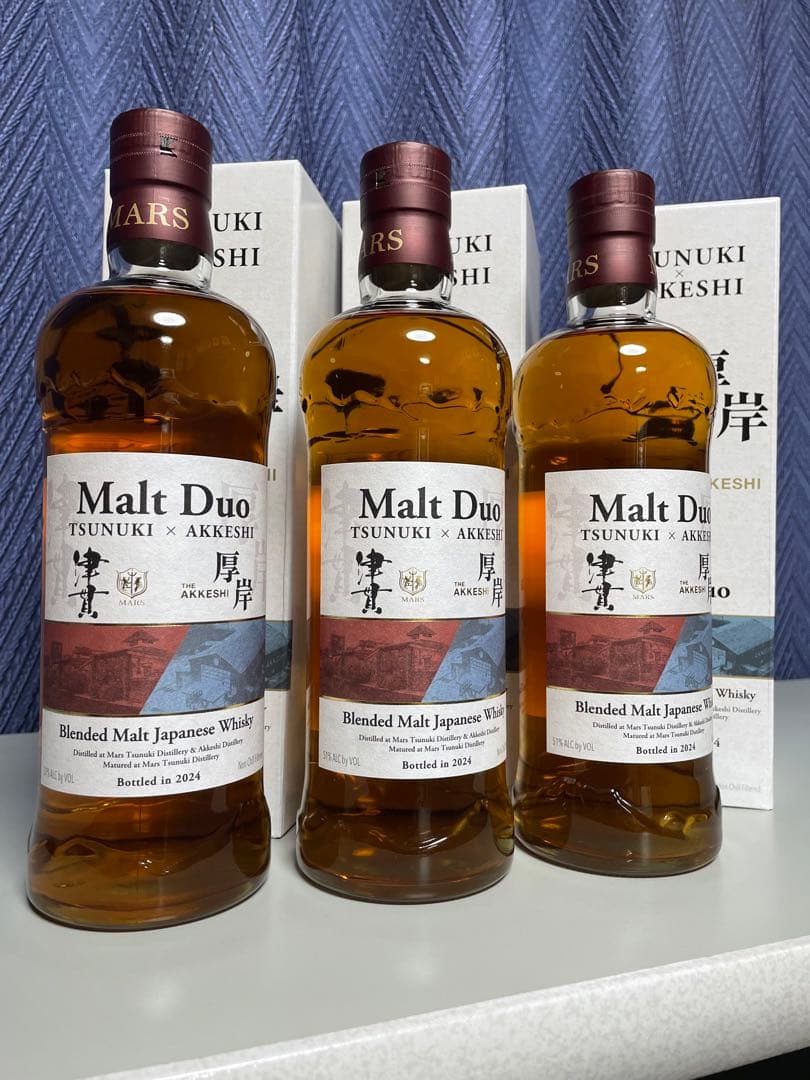 Malt Duo TSUNUKI AKKESHI津貫 厚岸 700ml