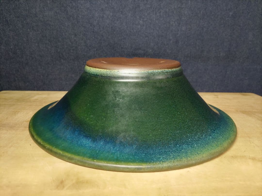 骨董6 ひび直しあります注意多色花模様の陶器皿 骨董について - 生活