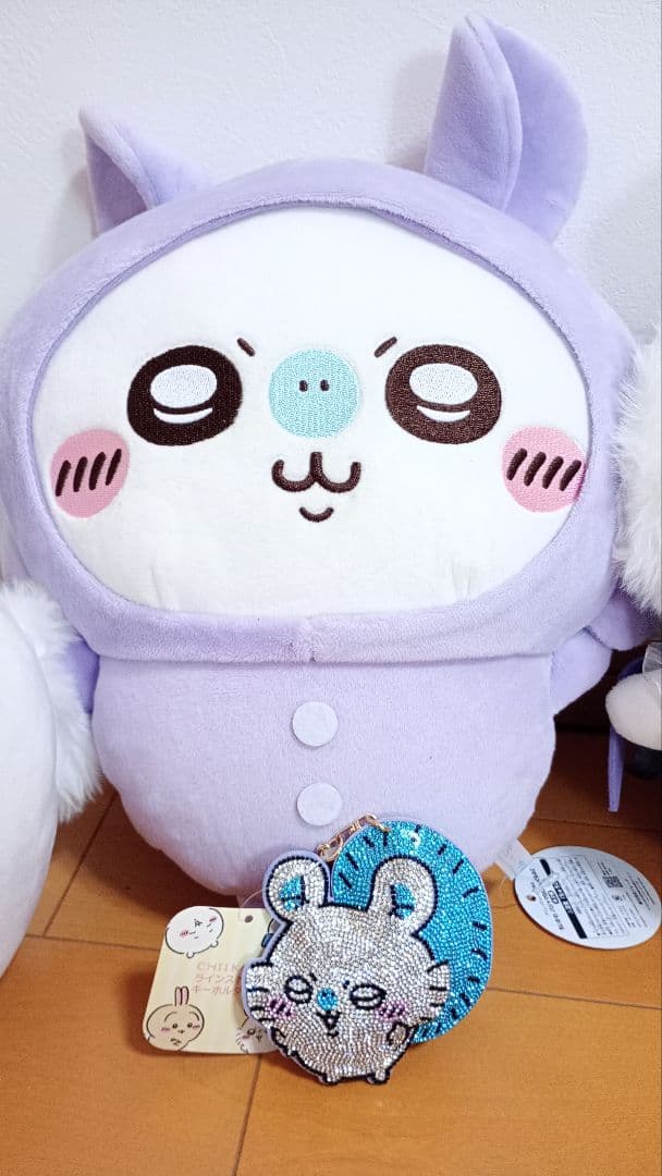 非売品レア♥だららん♥パジャマBIG♥フンワリモモンガBIGぬいぐるみ5点セット