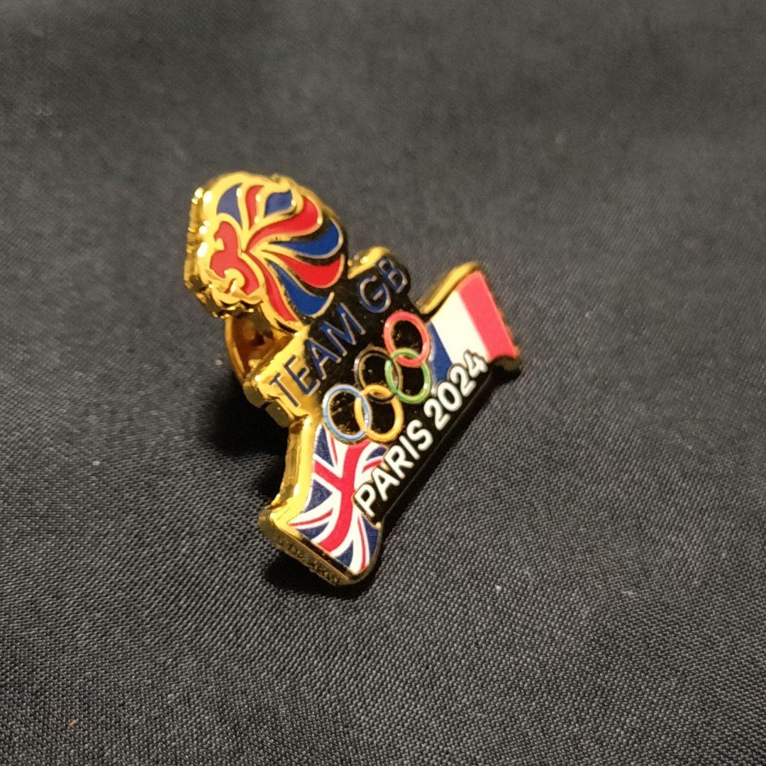 イギリス代表 ピンバッチ GREAT BRITAIN パリオリンピック2024 美術品