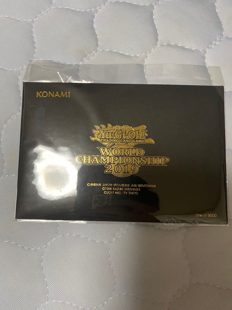 WCS2019 未開封 黒封筒 プロモ