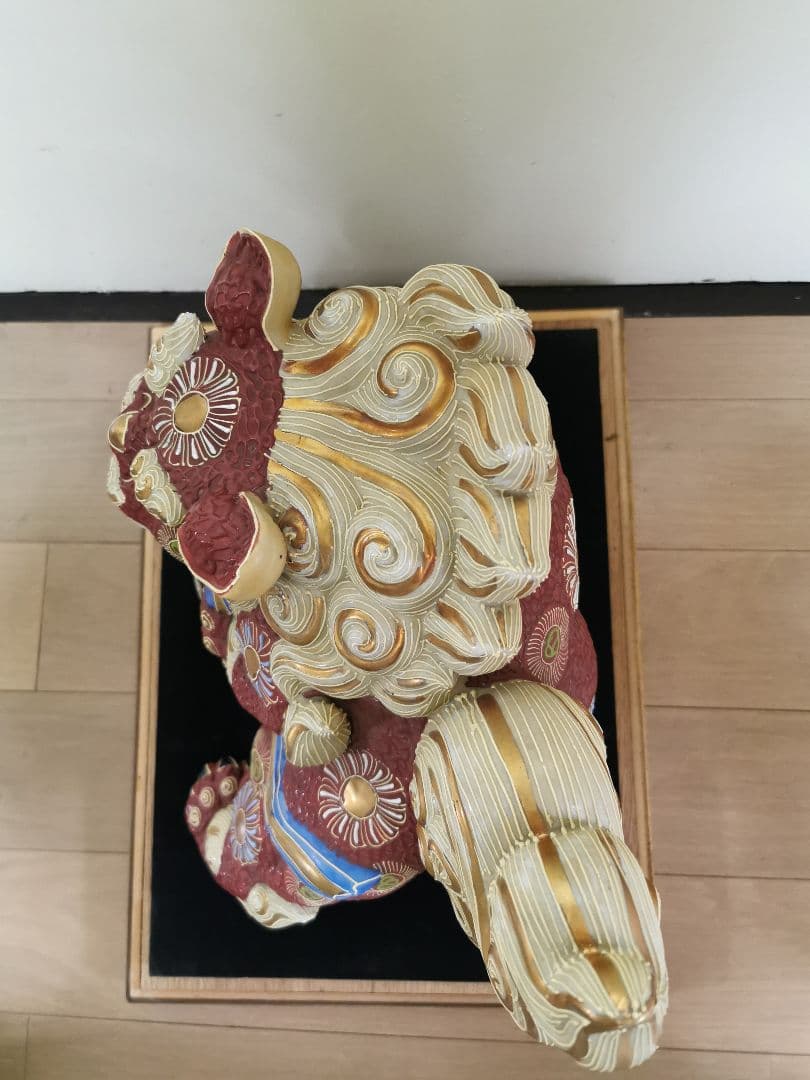 極上細密龍彫り細工 花瓶 真作保証 平戸藩 三川内焼白磁 如意宝珠 白竜