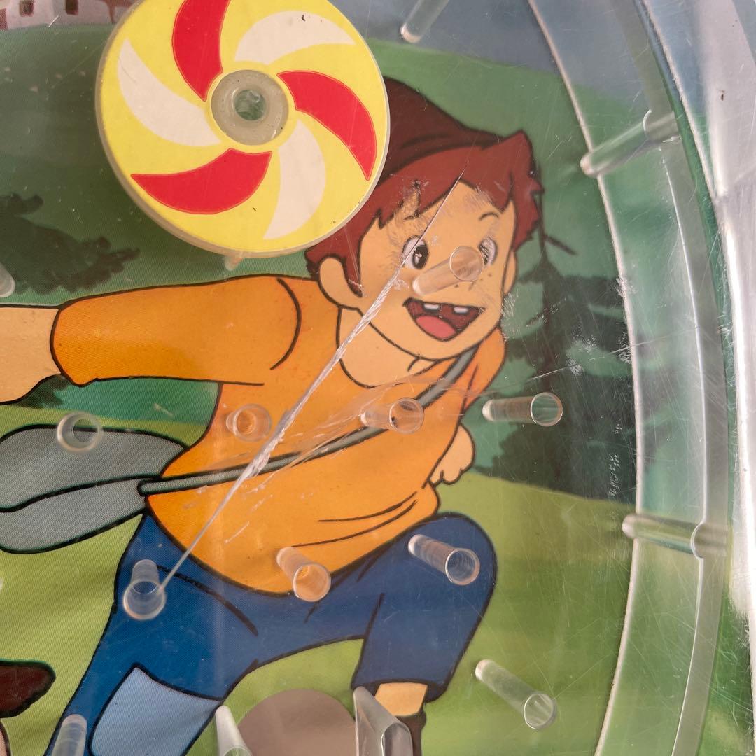 エポック社のジュニアパチンコアルプスの少女ハイジ当時物レトロレア希少