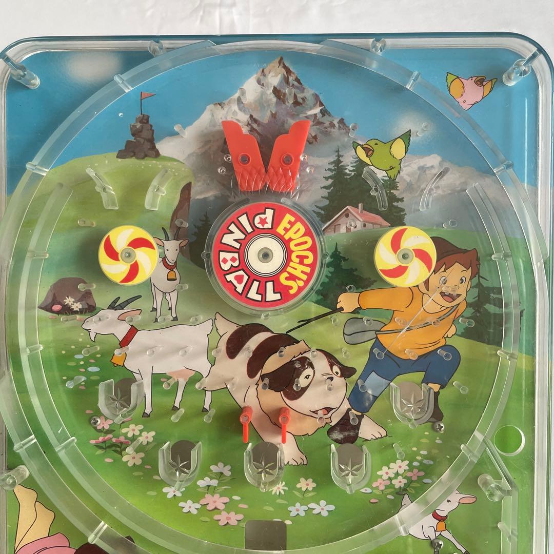 エポック社のジュニアパチンコアルプスの少女ハイジ当時物レトロレア希少