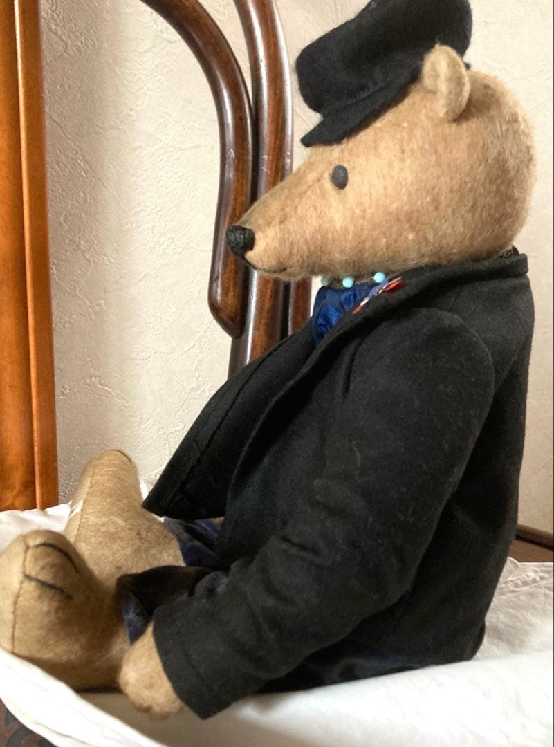 ⭐️フランスアンティークを纏った紳士なテディベア テディベア作家