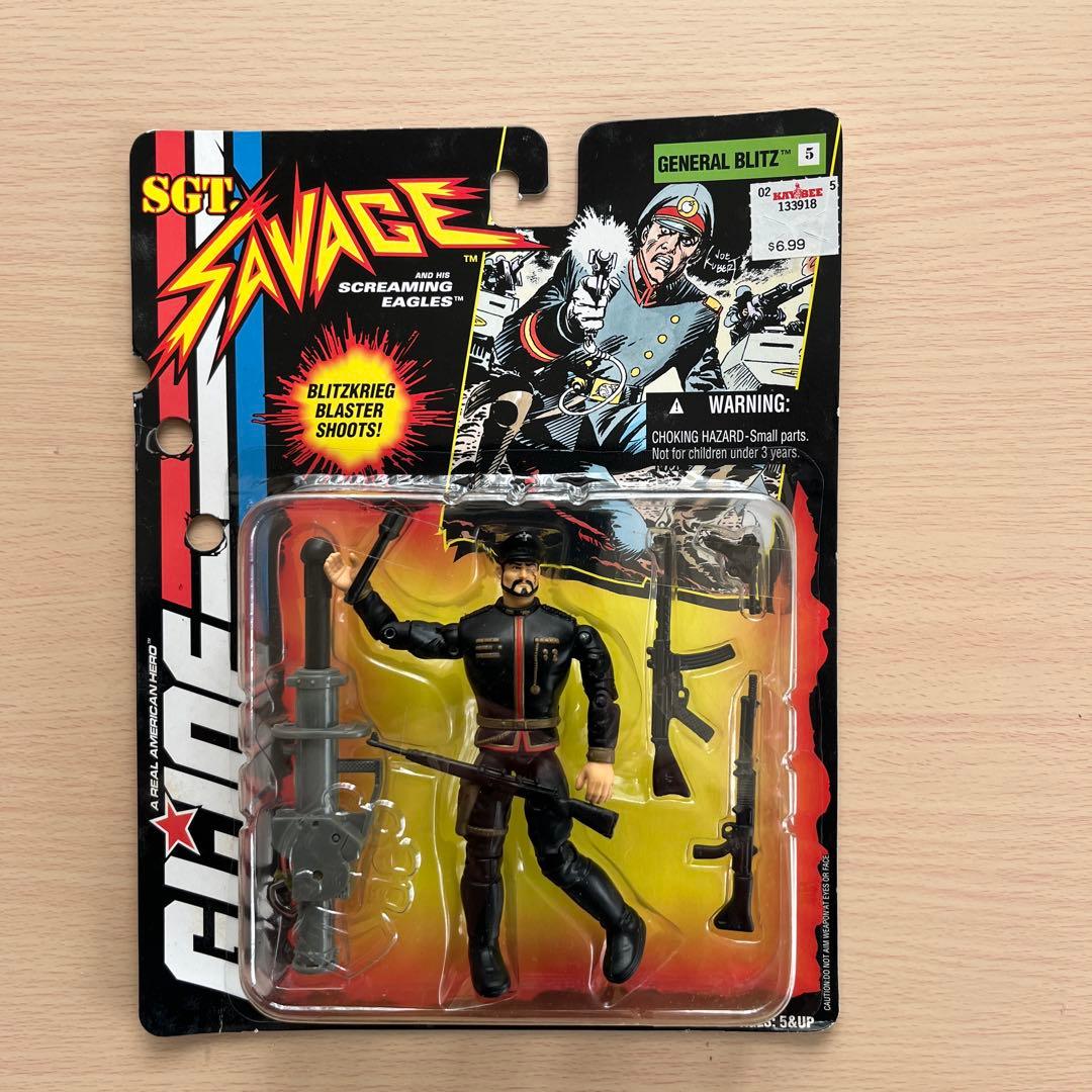 GI.joe COBRA&SGT.SAVAGE ハズブロ社　　未開封品