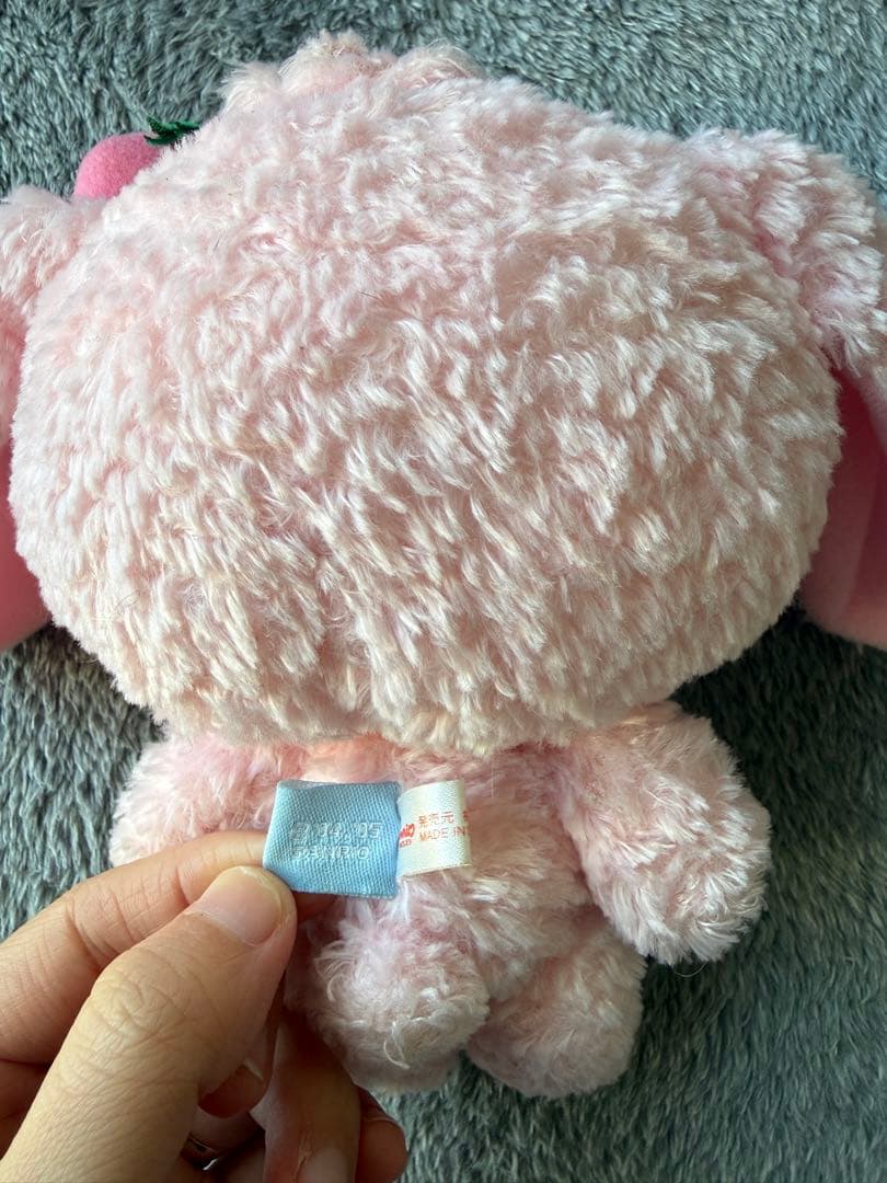 【美品・レア】シュガーバニーズ ストロベリーうさ　ぬいぐるみ　当時品