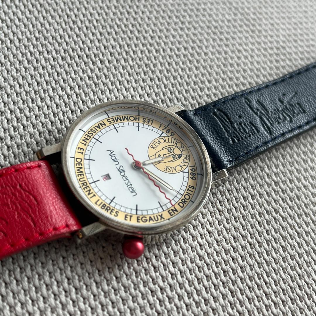 アランシルベスタイン　Alain Silberstein　クォーツ時計