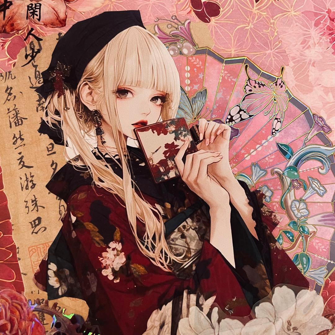 poyo ☆彡見開きおすそ分けファイル cotton melody様 和風 - メルカリ