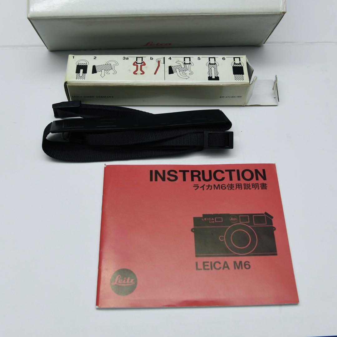 Leica M6 フィルムレンジファインダーカメラ 1992年製 - メルカリ