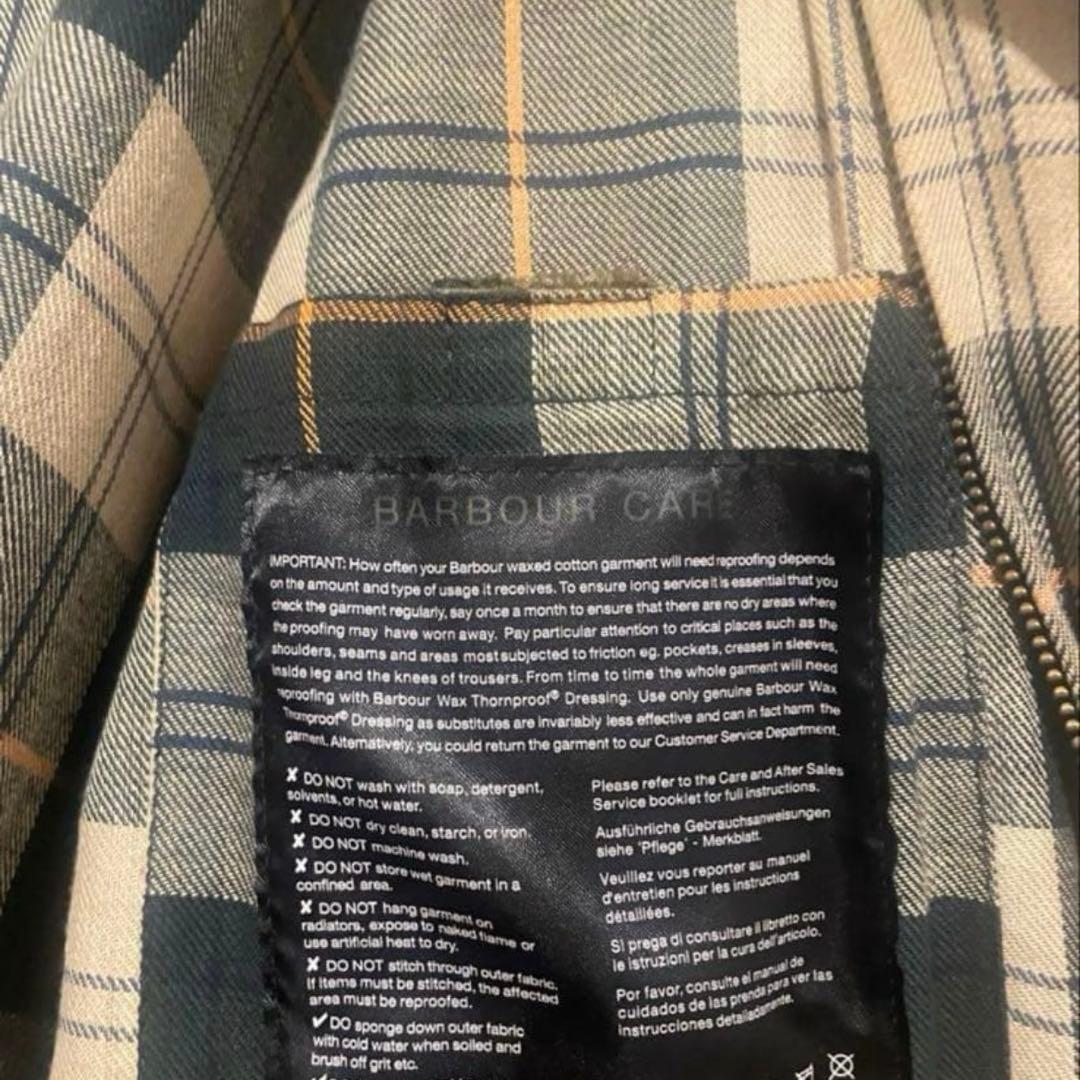 barbour オイルドジャケット　ビデイル　バブアー　BEDALE 36 美品