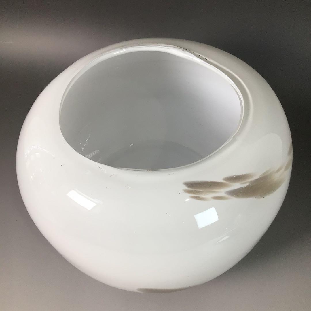 R764 水指 『笹川光友造』『大徳寺 太田大梅 箱書』『硝子水