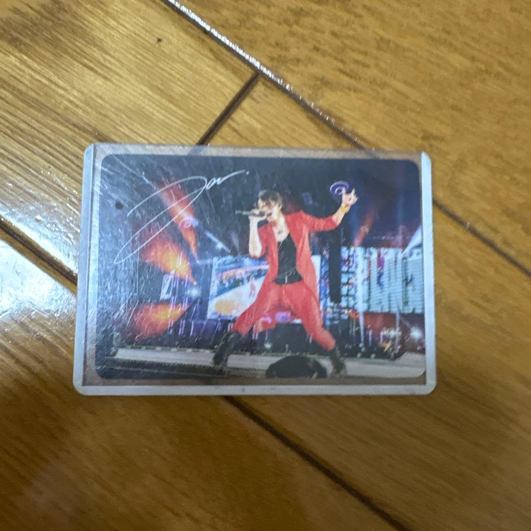 サイン入りGLAYカード