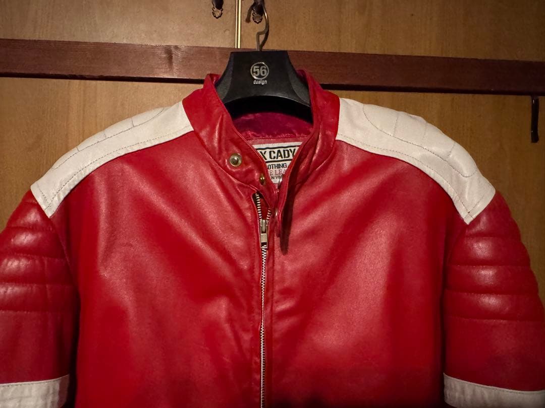 大*d様 レザー シングルライダースジャケット ファイトクラブ・メイヘム