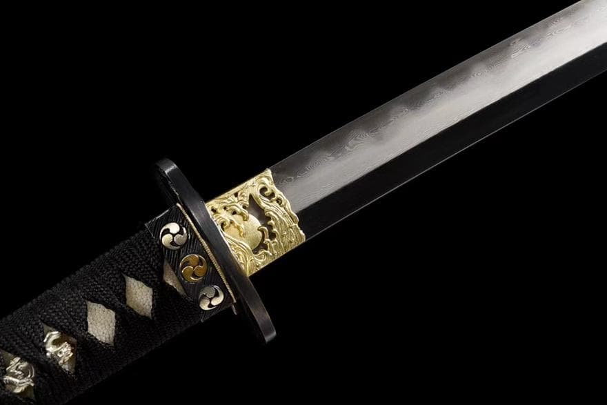 【銀虎兎】 日本刀 模造刀 居合刀 武士道 武蔵 鑑賞用 手鍛造打