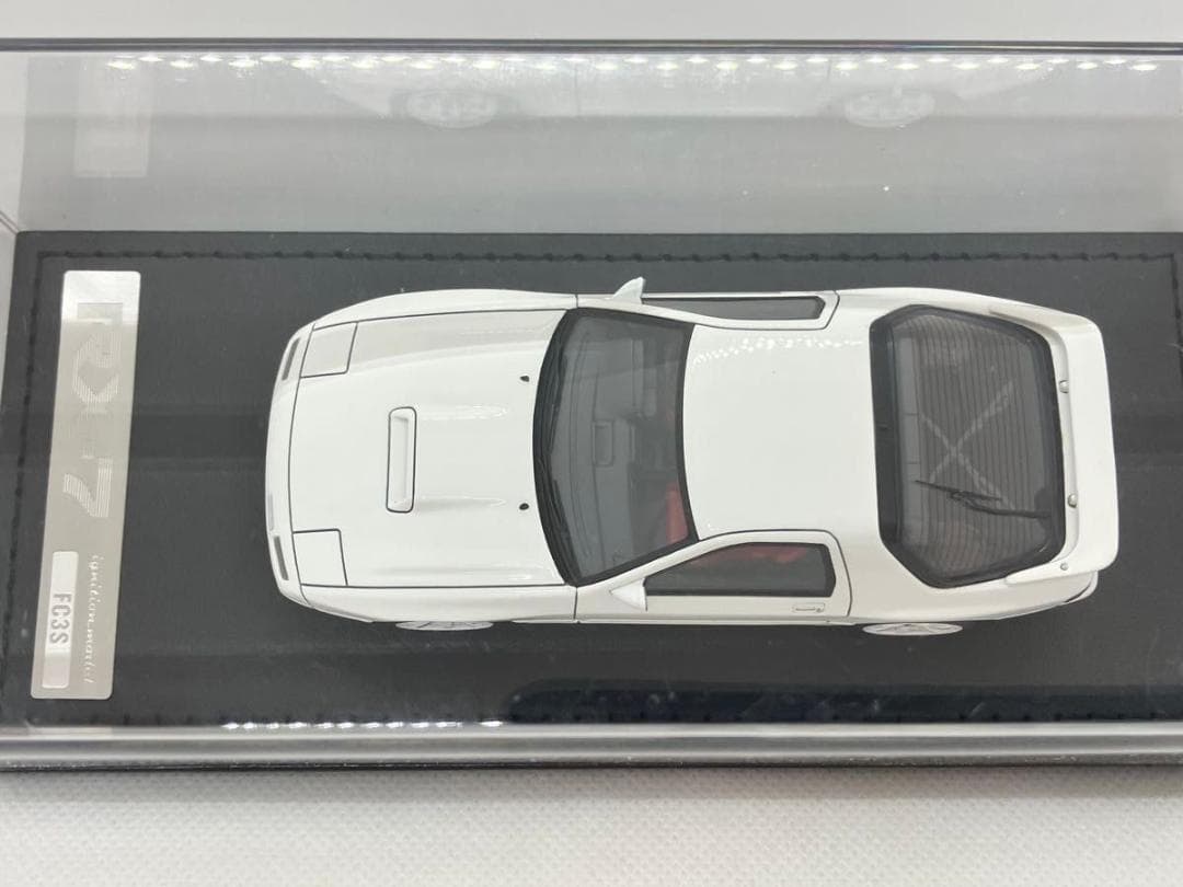 ☆マツダ サバンナ RX-7☆FC3S☆ホワイト☆イグニッションモデル☆1/43