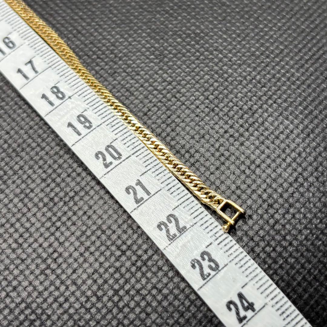 K18 喜平 KIHEI アンクレット 6.2g 8面トリプル