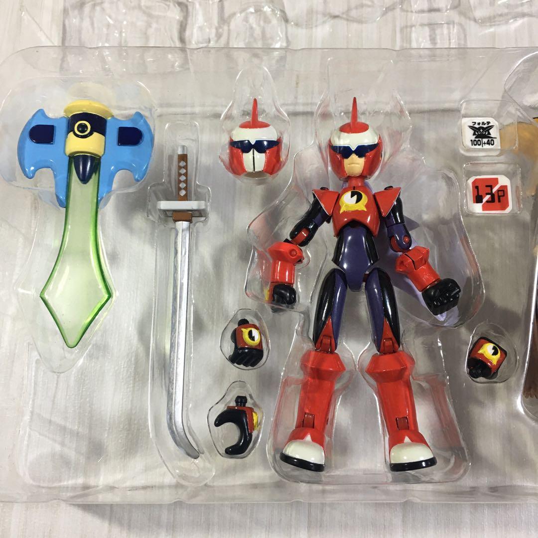 ロックマンエグゼ ロッキンアクション ブルース フォルテ 可動 フィギュア