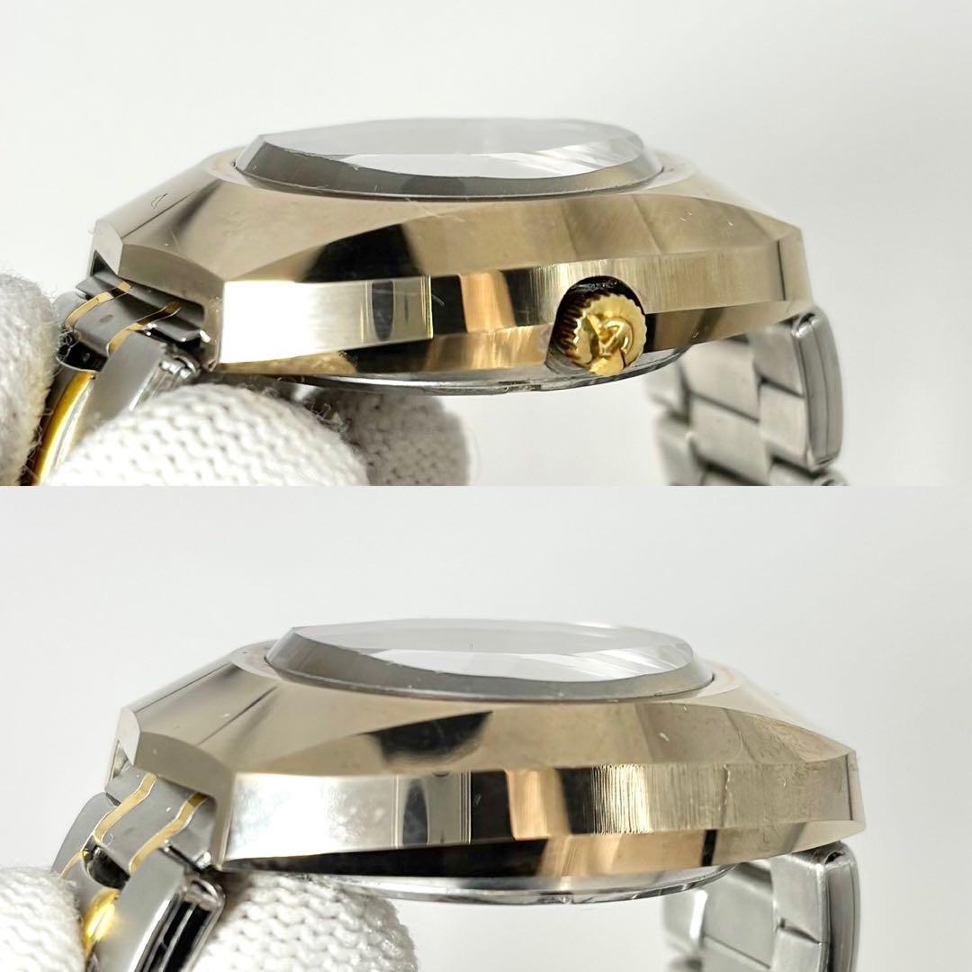 【稼働】 RADO 腕時計 バルボア メンズ ゴールド カットガラス メンズ