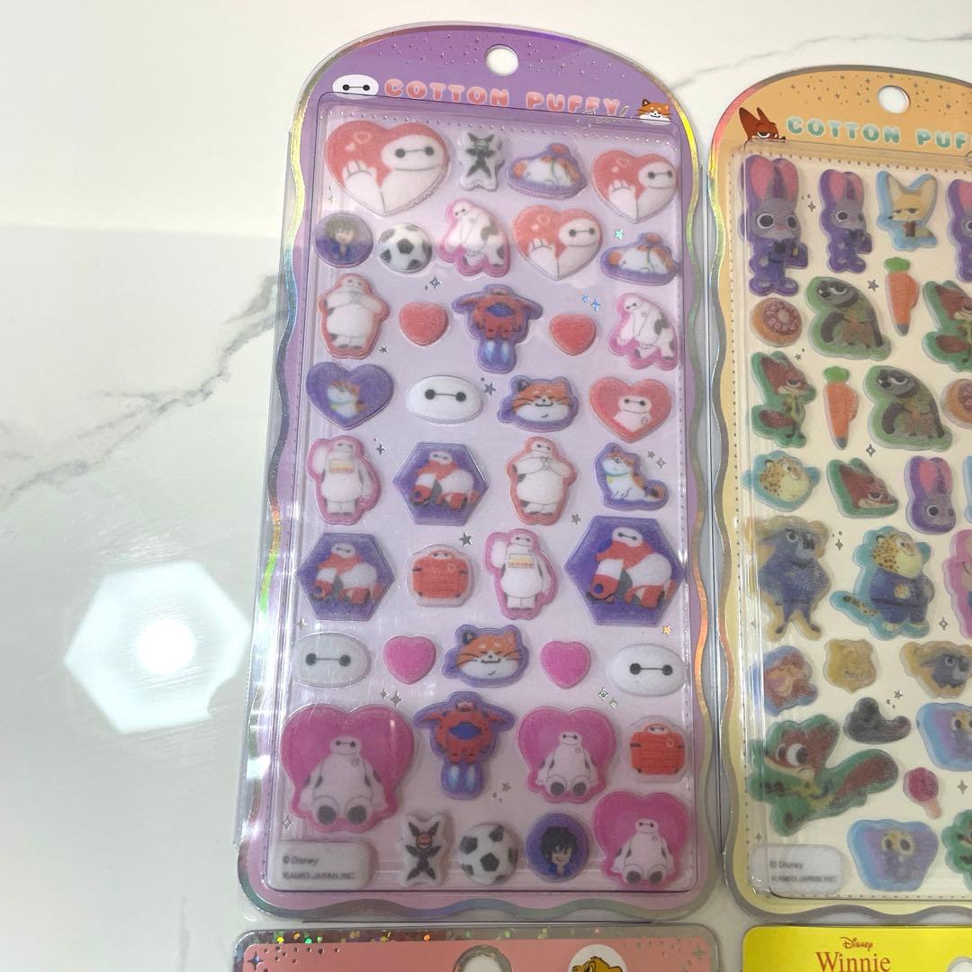 ディズニーボンボンドロップシール6点セット