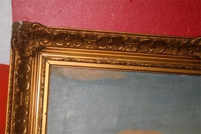 ★浅井政稔の油絵★『風景』★Ｆ２０号★