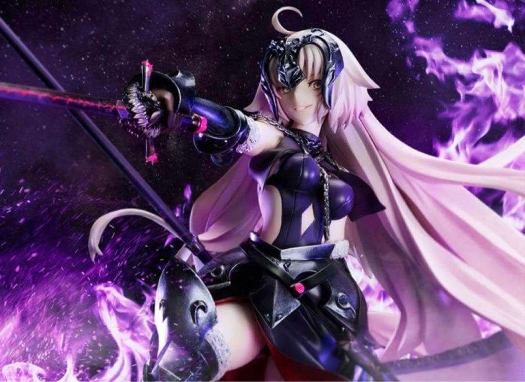 Fate/GrandOrderアヴェンジャー/ジャンヌダルクオルタ　リコルヌ 迫力満点の表情！ 「FGO」より「アヴェンジャー/ジャンヌ・ダルク