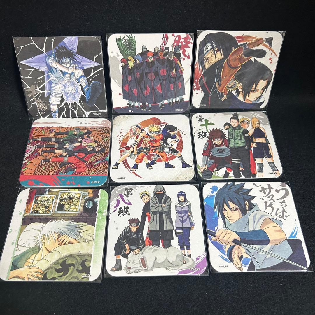 NARUTO ジャンプ展　アートコースター　コンプリート BOX