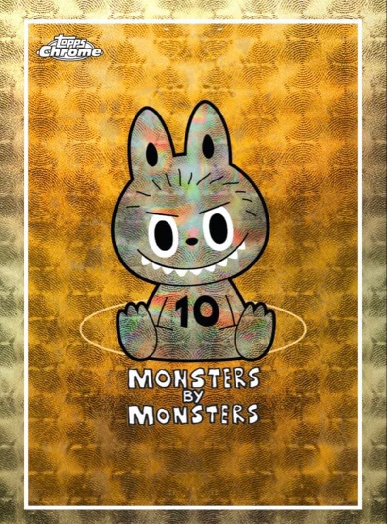 Topps Chrome 10周年記念ボックス　ラブブ　1BOX 新品未開封