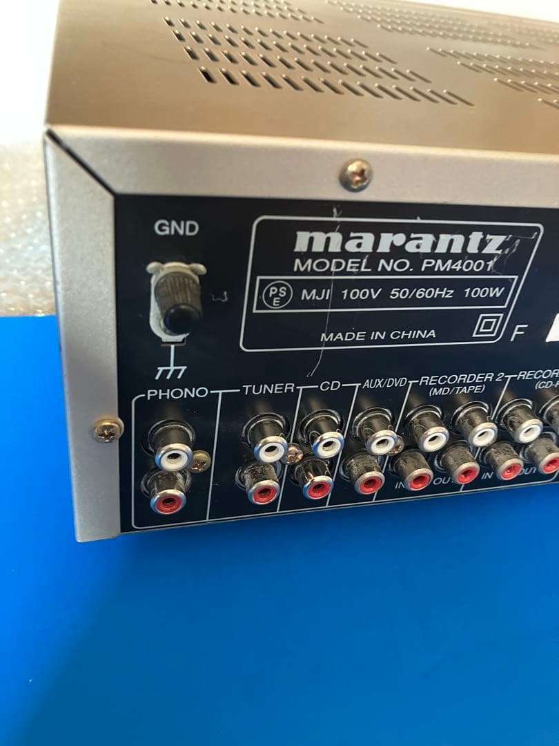 Marantz】 PM-4001 プリメインアンプ ゴールド