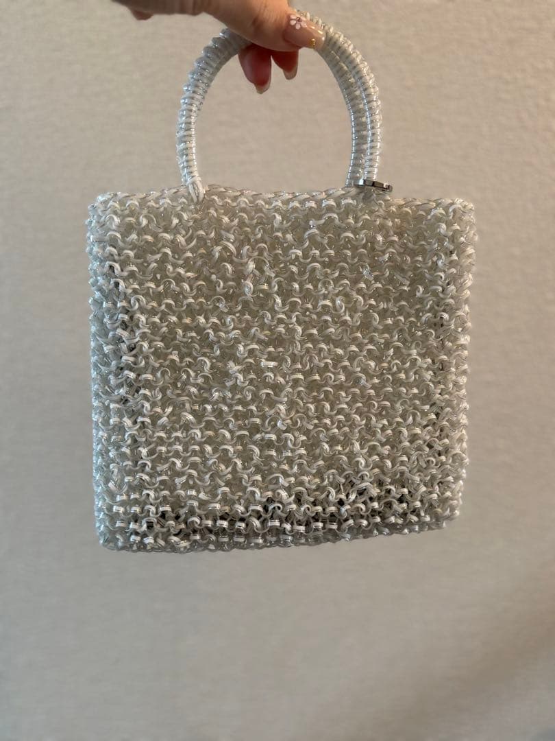 ANTEPRIMA ホワイトパーティーバッグ