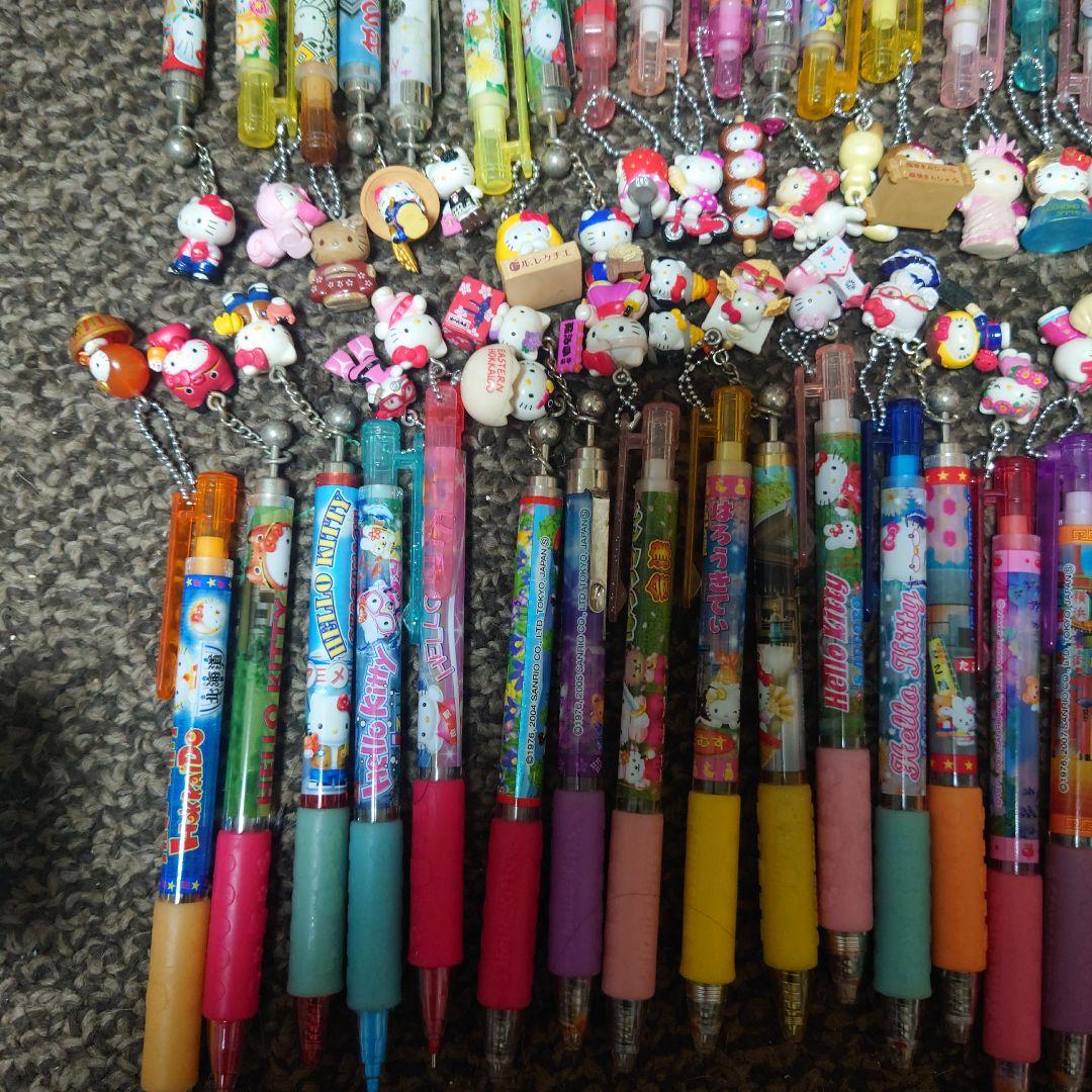 ご当地キティボールペン、シャープペン 40本まとめ売り ハローキティ