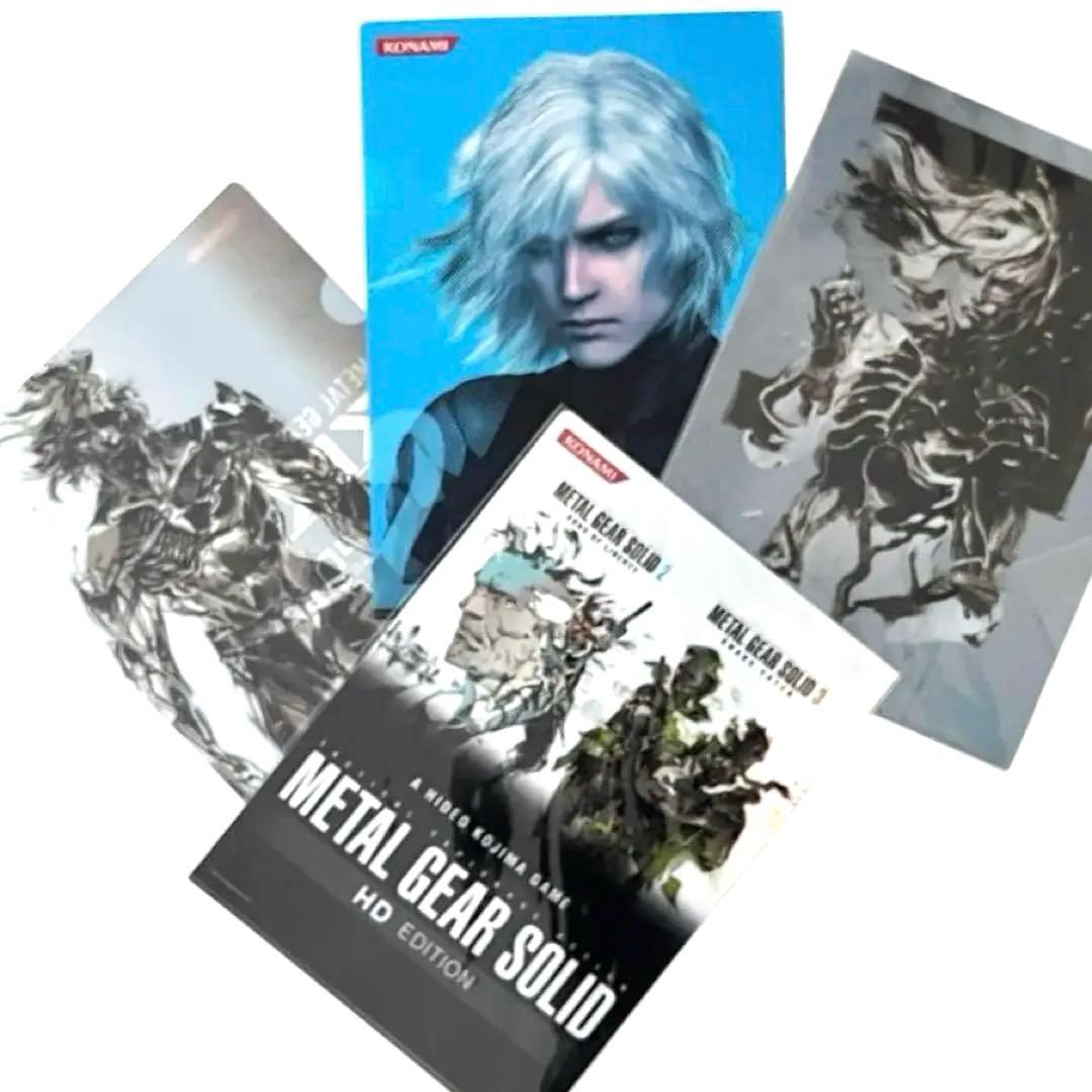 メタルギアソリッド メタルギアライジング 雷電 クリアファイル