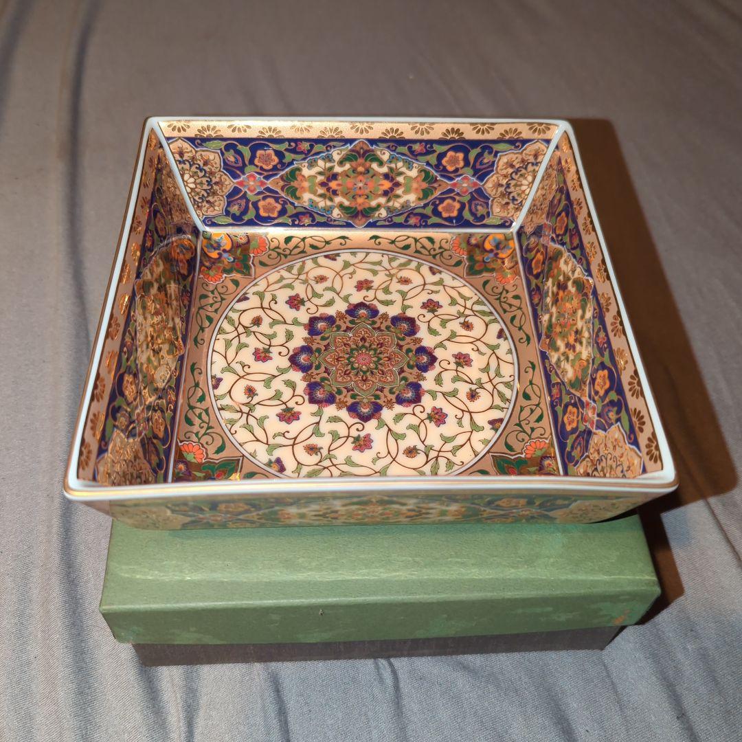 未使用 前畑陶器 庫山窯 緑華祥瑞 大盛鉢 大鉢2