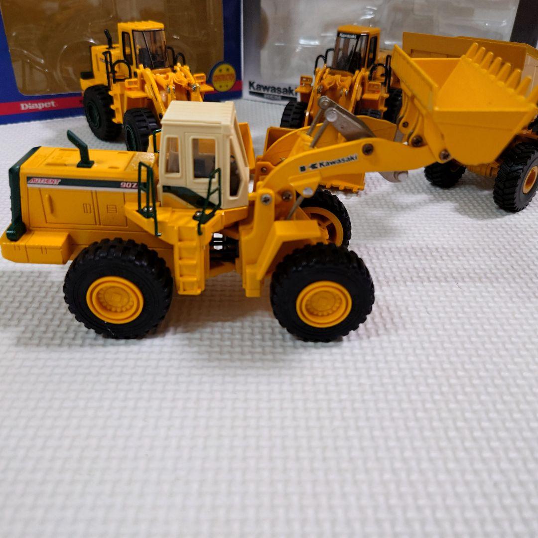 Kawasaki ホイールローダー 1/48〜1/50スケール ミニカー 未使用