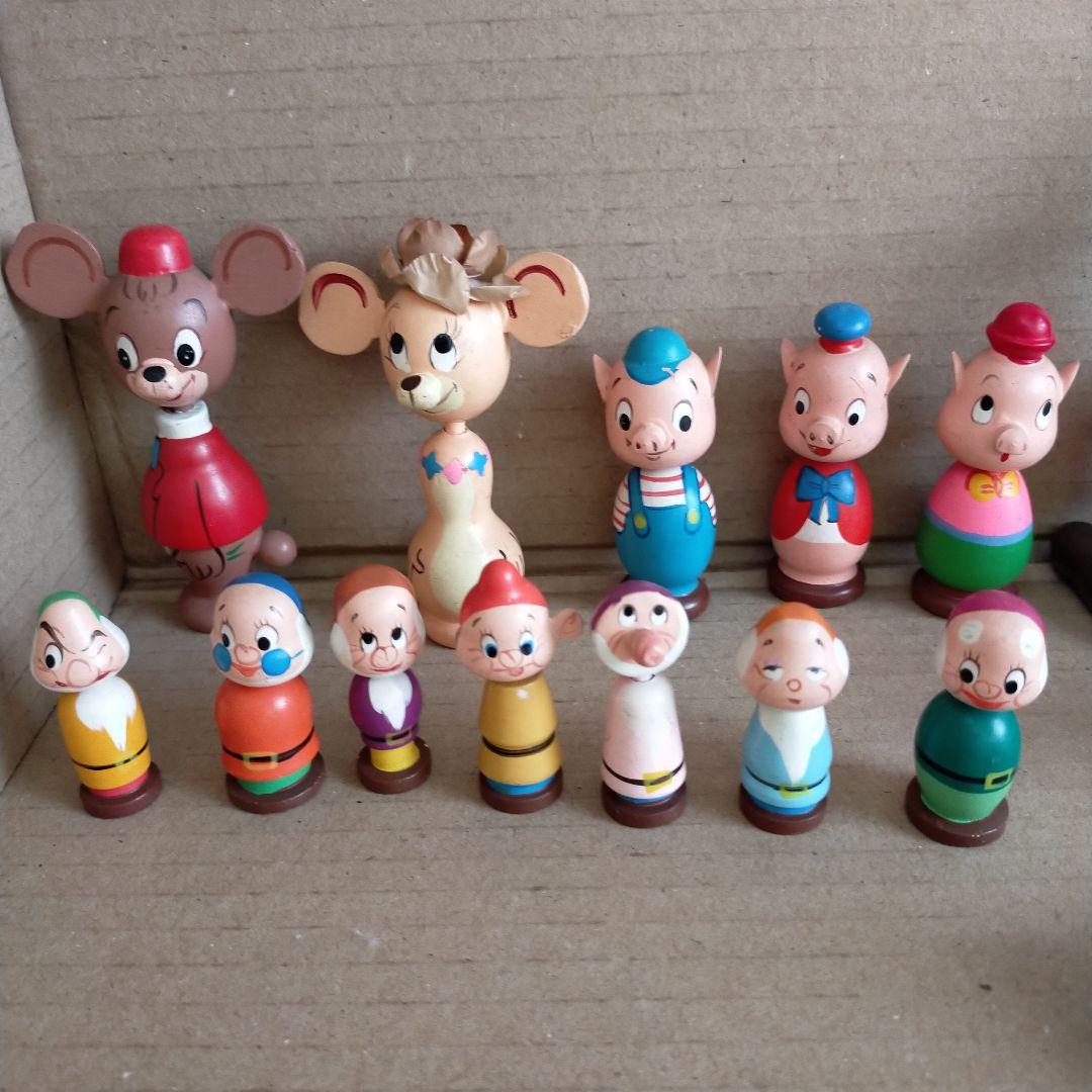 ディズニー 木製 フィギュア 31体 オマケ付き